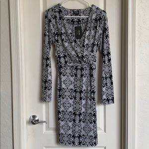 Brand New Black and White Dress
